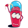 Brain Shake Doodle Art