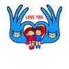 Love You Doodle Art