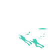 Evolution of Scuba Diver Evolution