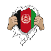 Afghanistan superhero flag