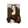 Cats Mona Lisa Gift