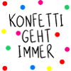 Konfetti geht immer