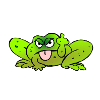 Toad pulls the tongue