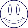 open mouth smiley