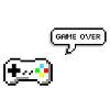 Gamer nerd pixelart