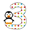 Pingouin pour le 3ème anniversaire