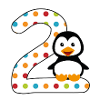 Pingouin pour le 2ème anniversaire