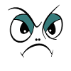 Evil look