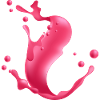 Farbklecks, Liquid Splash - Design, Geschenk-Idee