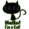Hello! I'ma cat!