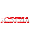 Austria with mountains