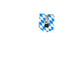 Drapeau bavarois Chat Cadeau