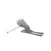 Ski downhill