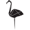 Vector flamingo
