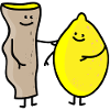 Ginger and lemon