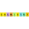 Chemie Schriftzug Elemente Periodensystem