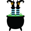 Witches Cauldron Legs