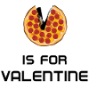 V er til Valentine Pizza Valentine gaveide