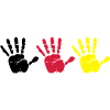 Handprint Trio