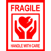 Fragile Maniglia con cura 2 - Cuore fragile