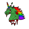 Zombie Einhorn