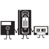 VHS Diskette Kassette