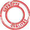 geprüfte qualität Stempel