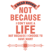 I read books because...