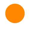 Circle icon orange