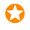 Star logo orange