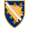 BiH Bosna Wappen 3D
