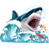 Megalodon attacks!