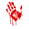 Blood Hand Halloween Costume