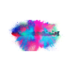 Herz farbenfroh