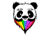 Panda homofile lesbiske gaypride bjørne skæg