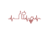 Funny Wine Heartbeat T-Shirt