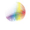Rainbow Disco Ball