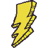 Pixel-Art Lightning