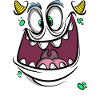 Monster face