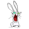 Screaming bunny