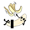 Striptease Nackte Banane