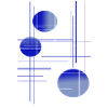 abstrait bleu