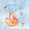 Weihnachtsgrüße - Fuchs