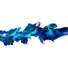 Abstract art in blue