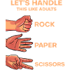 scissors stone paper