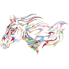 Pferd Tribal