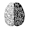 Music music lover lyrics gift