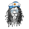 Argentina Lion Cool glasses pride