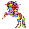 Unicorn Colorful Color Smarties