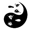 Yin Yang Ghosts I Halloween